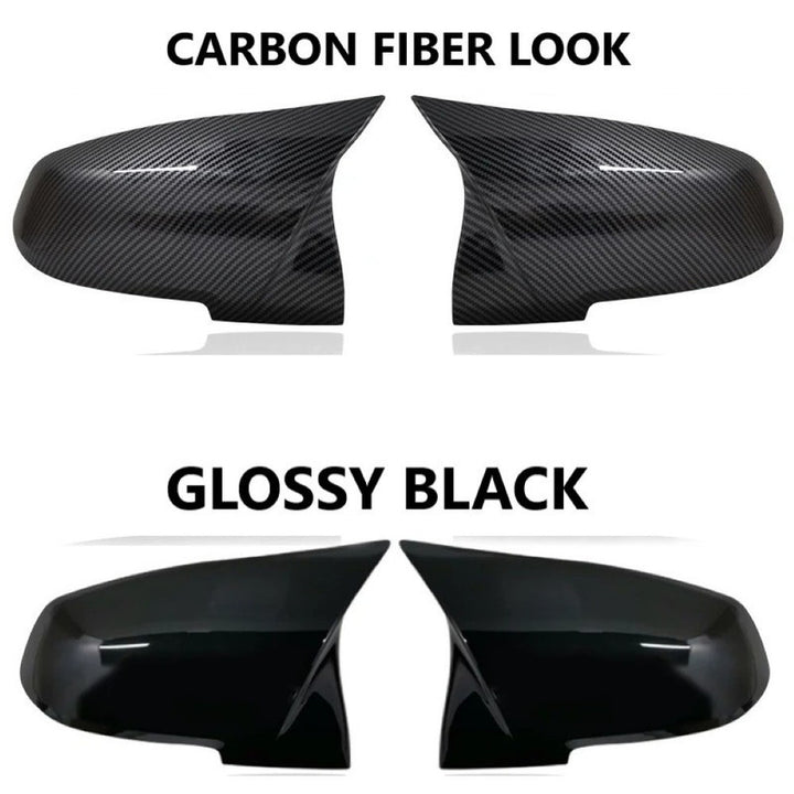 Car Craft Compatible With Bmw 5 Series F10 F07 Gt 14-17 6 Series F06 F12 13-16 7 Series F02 13-16 M3 M4 M5 M6 M7 Side Rear View Case Door Wing Cap Shell Housing Mirror Covers Carbon Fiber Look