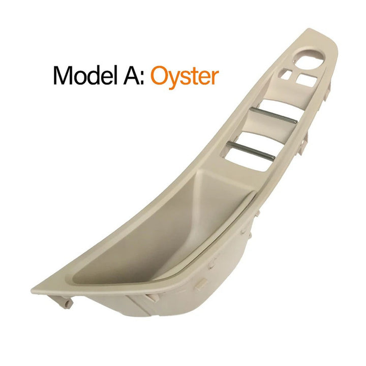 Car Craft Compatible With Bmw 5 Series F10 2010-2017 Car Interior Door Armrest Inside Pull Handle Driver Side Oyester 51417225880 Rhd Model A CC-7877 - CAR CRAFT INDIA