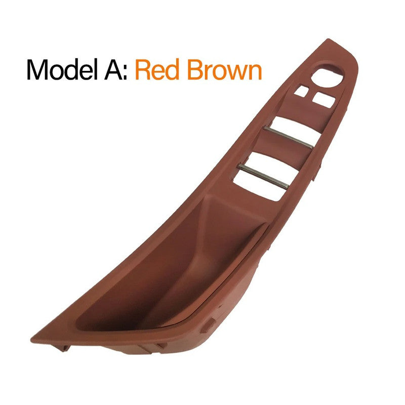 Car Craft Compatible With Bmw 5 Series F10 2010-2017 Car Interior Door Armrest Inside Pull Handle Driver Side Red Brown 51417261934 Rhd Model A CC-7879 - CAR CRAFT INDIA