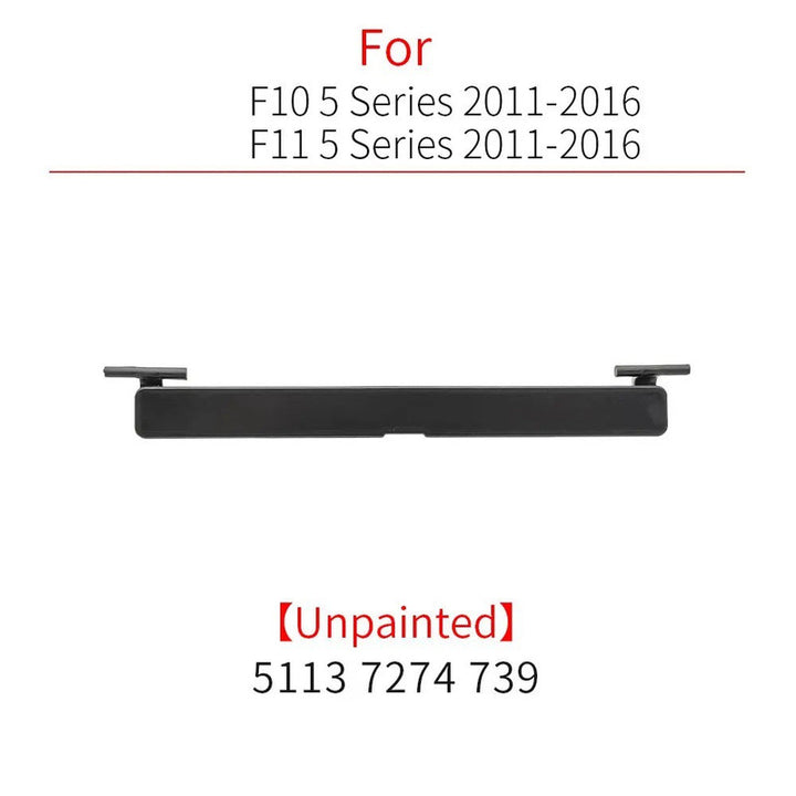 Car Craft Compatible With Bmw 5 Series F10 2010-2017 Car Roof Rail Molding Trim Luggage Rack Cover Plate 51137274739 Unpainted - CAR CRAFT INDIA