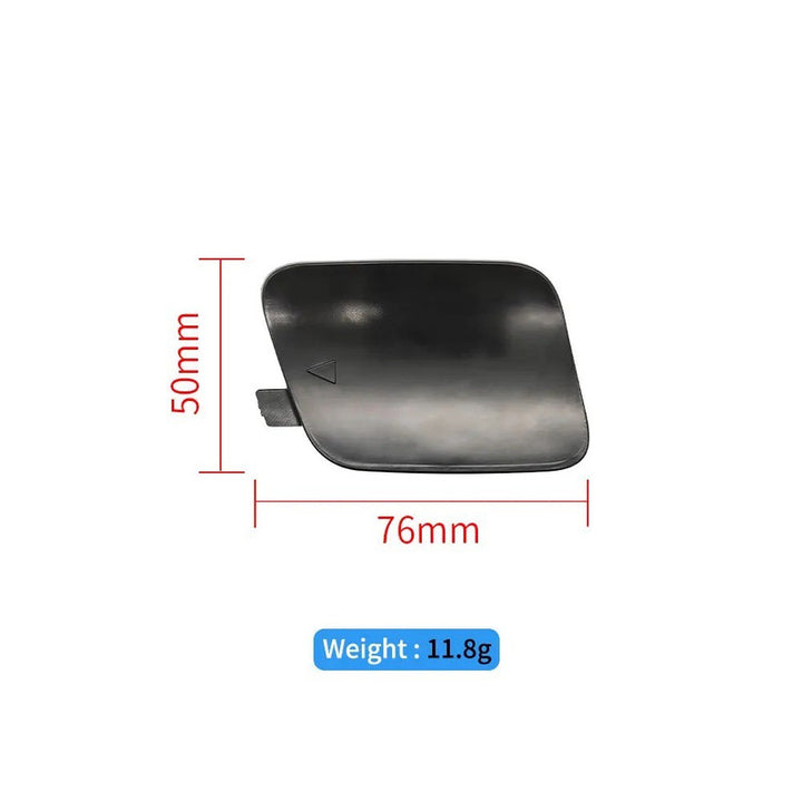 Car Craft Compatible With Bmw X5 F15 2014-2018 Rear Bumper Tow Hook Towing Tochan Trailer Cover 51127378574 Unpainted Right - CAR CRAFT INDIA