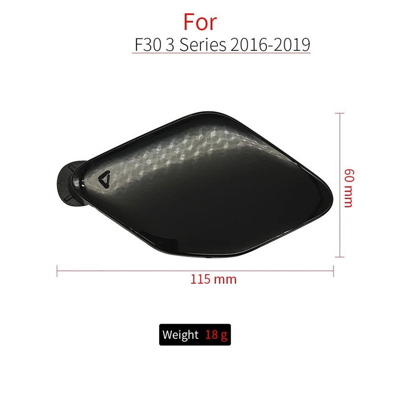 Car Craft Compatible With Bmw 3 Series F30 Lci 2016-2019 Front Bumper Tow Hook Towing Tochan Trailer Cover 51117396837 Unpainted - CAR CRAFT INDIA