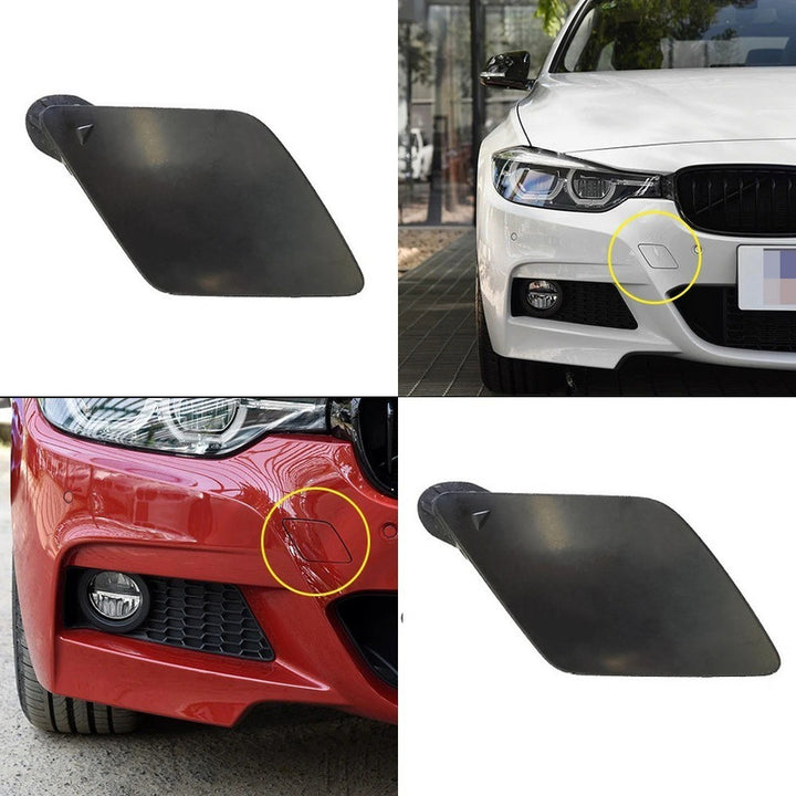 Car Craft Compatible With Bmw 3 Series F30 2012-2019 M Sport M Tech Front Bumper Tow Hook Towing Tochan Trailer Cover 51118067961 Unpainted - CAR CRAFT INDIA