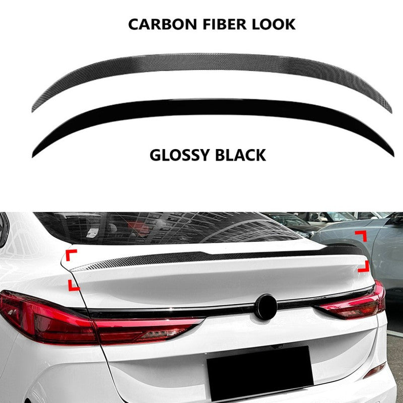 Car Craft Compatible With Bmw 2 Series F44 2020-2024 Rear Trunk Boot Wing Lip Mid Spoiler M Sports M Performenece Style Zst-872 Gb Glossy Black Bm-066