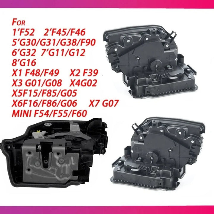Car Craft Compatible With Bmw X1 F48 X2 X5 F15 X6 F16 Mini Cooper F54 F55 F56 F57 F60 2016-2020 Car Rear Right Centre Door Lock Actuator Motor 51227281940