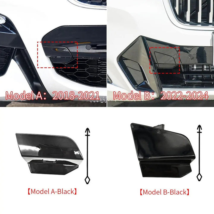 Car Craft Compatible With Bmw X3 G01 G08 X4 G02 2022-2024 M Sport X3m Front Bumper Tow Hook Towing Tochan Trailer Cover 51115a477a0 Unpainted B - CAR CRAFT INDIA
