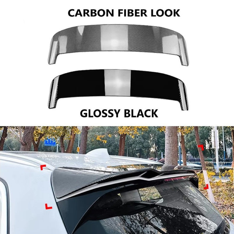 Car Craft Compatible With Bmw X3 G01 2018-2024 Rear Roof Trunk Wing Lip Spoiler Carbon Fiber Look Zst-593 Cf