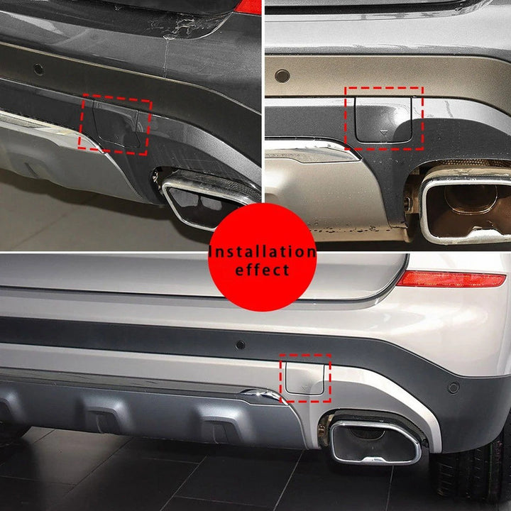 Car Craft Compatible With Bmw X3 G01 G08 2018-2020 Rear Bumper Tow Hook Towing Tochan Trailer Cover 51127498525 51127953954 Unpainted - CAR CRAFT INDIA