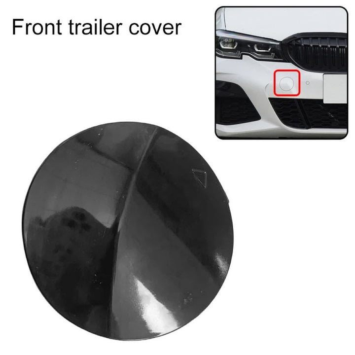 Car Craft Compatible With Bmw 3 Series G20 2020-2022 M Sport M Tech Front Bumper Tow Hook Towing Tochan Trailer Cover 51119448801 Unpainted - CAR CRAFT INDIA