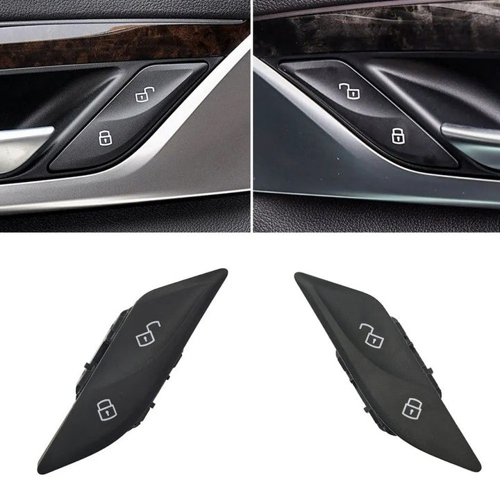 Car Craft Compatible With Bmw 5 Series G30 2017-2023 6 Series G32 Gt 2018-2023 Car Interior Central Door Lock Unlock Switch Button Cover 61319860545 Left - CAR CRAFT INDIA