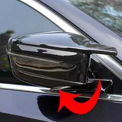 Car Craft Compatible With Bmw 3 Series G20 4 Series G22 5 Series G30 17-23 7 Series G12 16-23 8 Series G14 M3 M4 M5 M6 M7 Side Rear View Case Wing Cap Shell Housing Mirror Covers Carbon Look M3L - CAR CRAFT INDIA