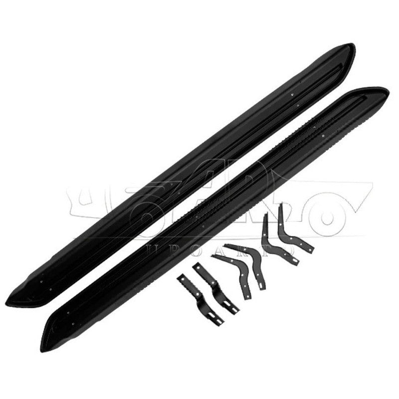 Car Craft Compatible With Toyota Hilux Revo Rocco 2021 Car Side Step Running Boards Steel Running Board Nerf Bar Ar-tyta-0116 Black CC-8564 - CAR CRAFT INDIA
