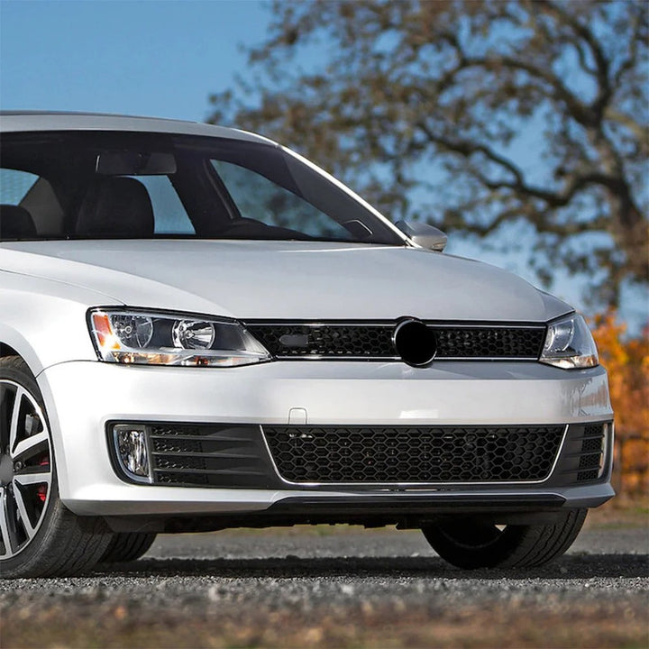 Car Craft Compatible With Vw Volkswagen Jetta Mk6 2012-2014 Upgrade Facelift Convert To Gli Line Style Front Bumper Bodykit