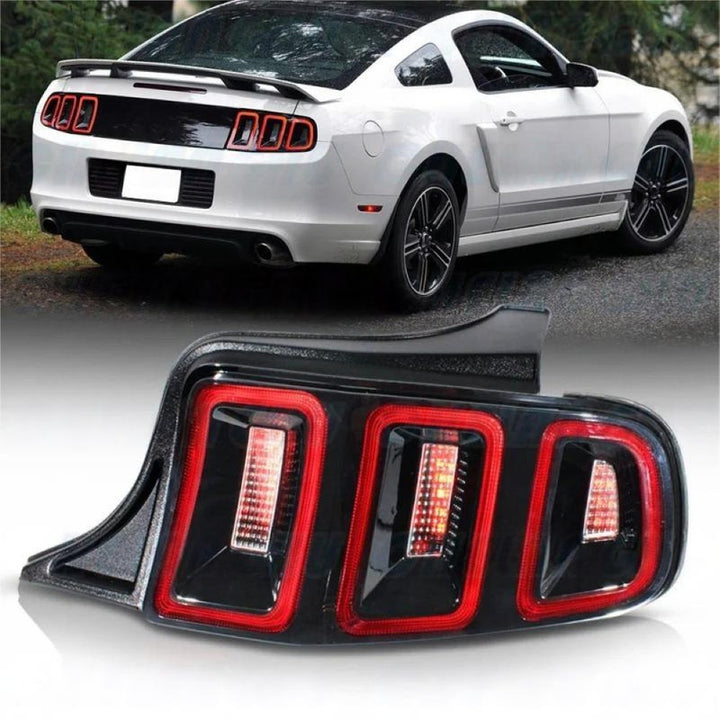 Car Craft Compatible With Ford Mustang Shalby 2013-2014 Car Rear Upgraded Tail Light Lamp Xenon Taillight Retrofit Upgrade Modified Led Drl Hid A