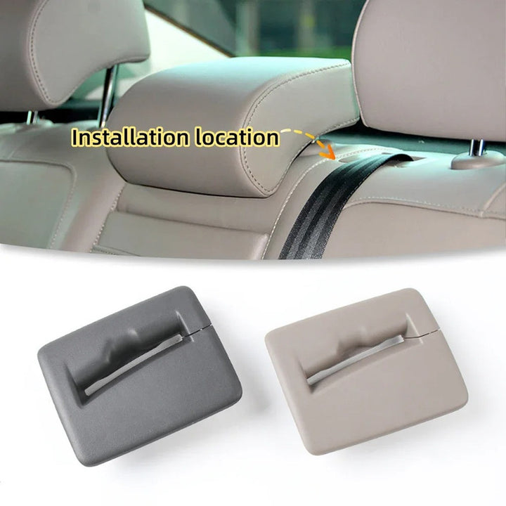 Car Craft Compatible With Volkswagen Passat B6 2005 -2011 B7l 2011 -2016 Cc 2012 -2017 Golf 2010 -2014 Magotan 2012 -2016 Passat 2008 -2016 Rear Seat Belt Guide Trim Cover 3c0857781b9b9 Black CC-8943