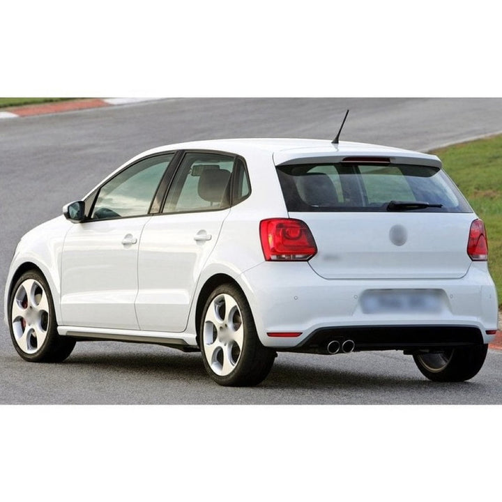 Car Craft Compatible With Vw Volkswagen Polo 2010-2024 Upgrade Facelift Convert To Gti Line Style Side Skirt Splitter Running Board