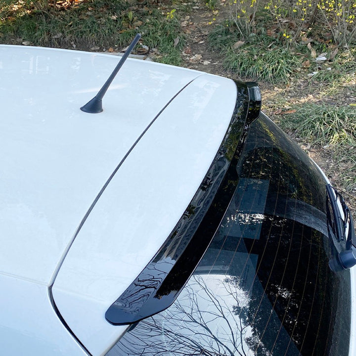 Car Craft Compatible With Volkswagen Polo Mk5 6r 6c 2009-2024 Rear Trunk Boot Roof Wing Lip Spoiler Splitter Skirts Max Style Zst Glossy Black