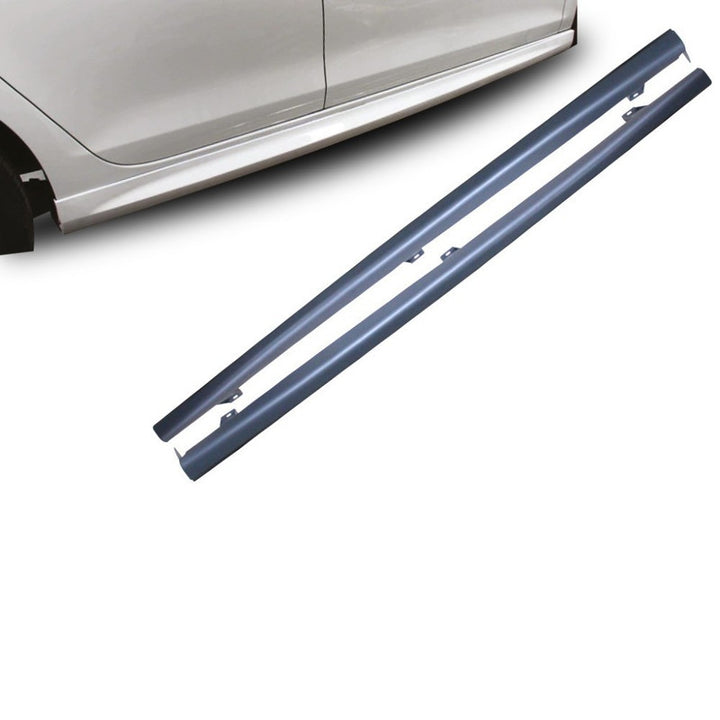 Car Craft Compatible With Vw Volkswagen Polo 2010-2024 Upgrade Facelift Convert To R400 R Line Style Side Skirt Splitter Running Board