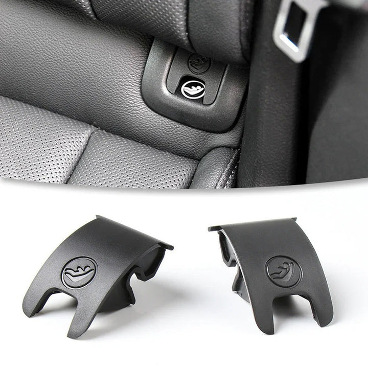 Car Craft Compatible With Audi Q5 2009-2016 Rear Child Seat Belt Lock Isofix Cover Trim 8r08871874pk CC-8974