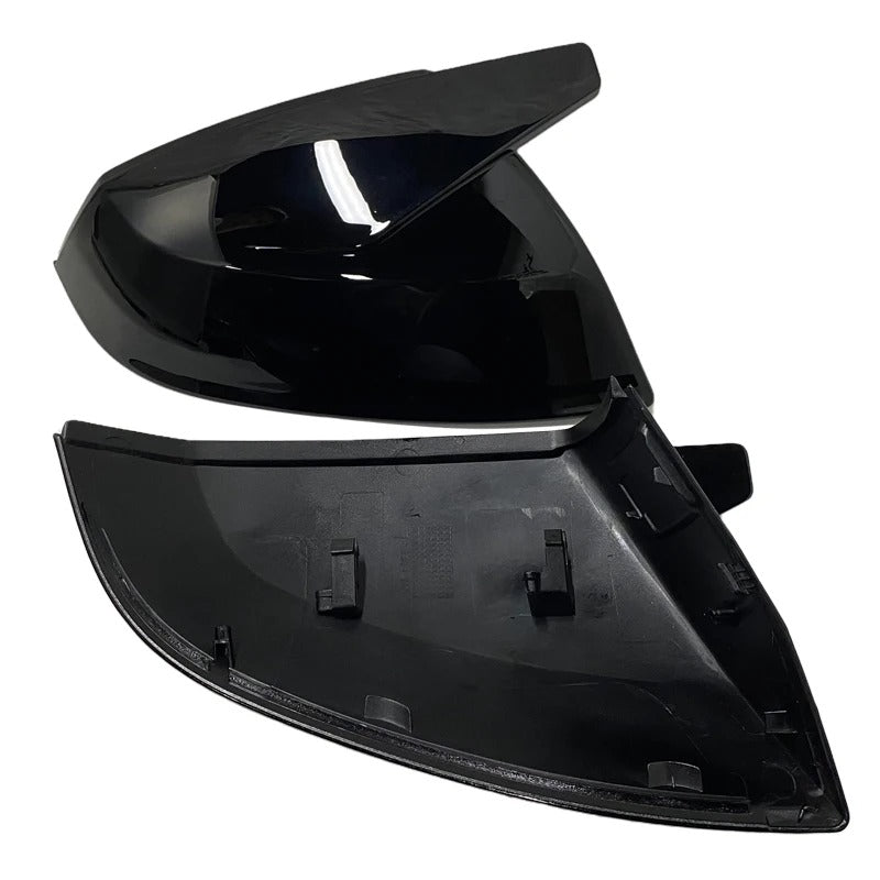 Car Craft Compatible With Audi Q5 Sq5 2019-2022 Q7 Sq7 2016-2021 Side Rear View Case Door Wing Cap Shell Housing Mirror Covers Glossy Black