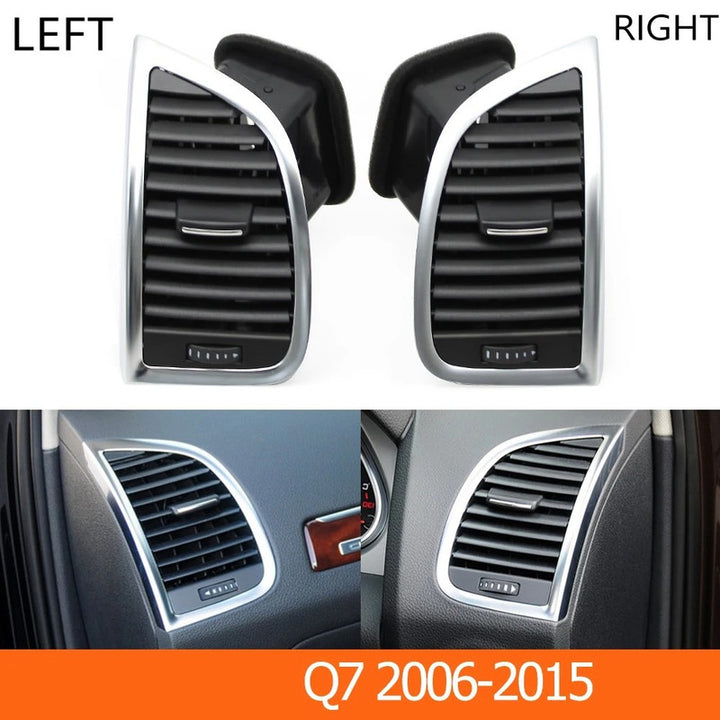 Car Craft Compatible With Audi Q7 2006-2015 Car Front Dashboard Air Conditioning Ac Vent Grille Trim Outlet Assembly Left 4l0820901s L CC-7802 - CAR CRAFT INDIA