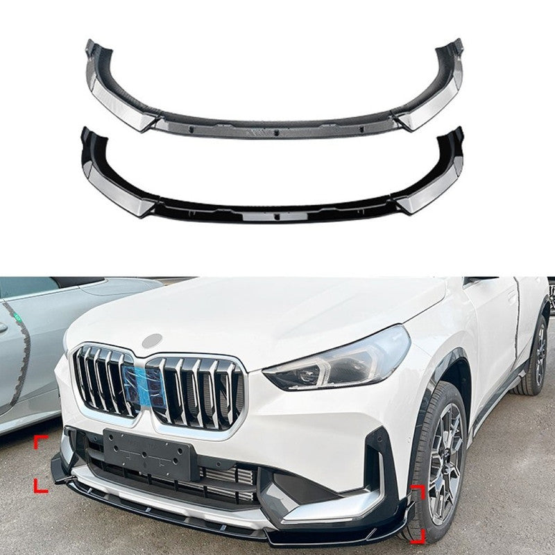 Car Craft Compatible With Bmw X1 U11 2023+ Front Bumper Lip Splitter Skirst Standard Carbon Fiber Look Zst-627 Cf