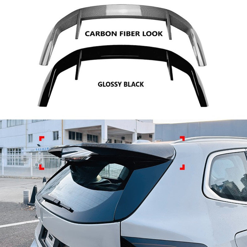 Car Craft Compatible With Bmw X1 U11 2023+ Rear Roof Boot Wing Lip Spoiler Carbon Fiber Look Zst-607 Cf