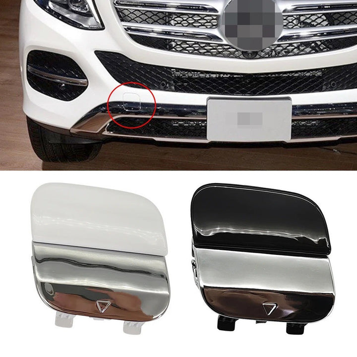 Car Craft Compatible With Mercedes Benz Gle W166 W292 2016-2019 Amg Front Bumper Tow Hook Towing Tochan Trailer Cover 1668857222 Unpainted - CAR CRAFT INDIA