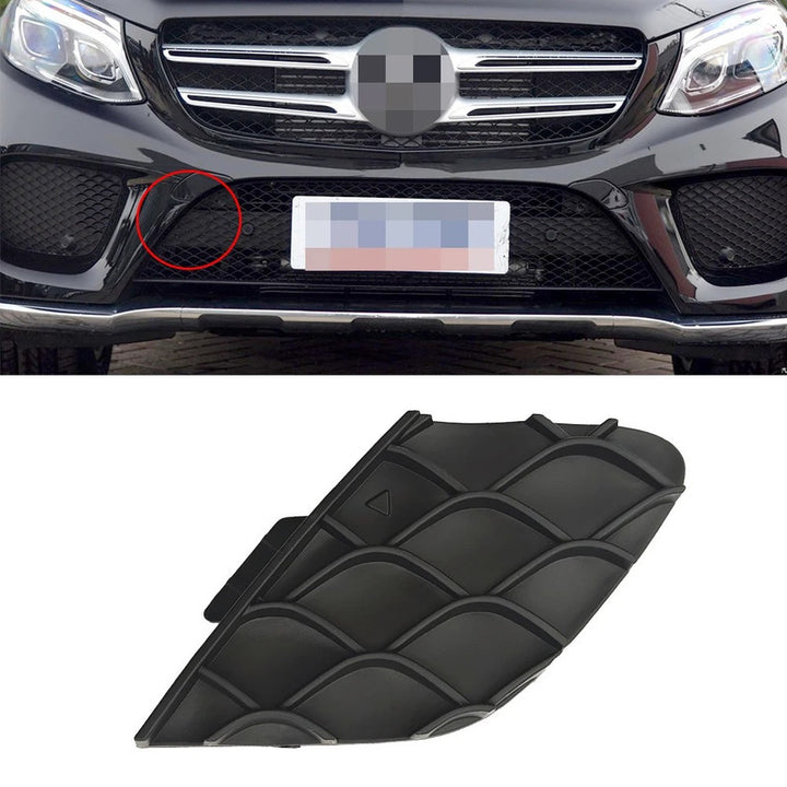 Car Craft Compatible With Mercedes Benz Gle W166 2016-2019 Amg Front Bumper Tow Hook Towing Tochan Trailer Cover 2928855722 Unpainted - CAR CRAFT INDIA