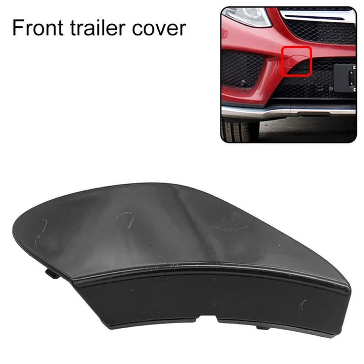 Car Craft Compatible With Mercedes Benz Gle W166 W292 2016-2019 Amg Front Bumper Tow Hook Towing Tochan Trailer Cover 2928855022 Unpainted Right - CAR CRAFT INDIA