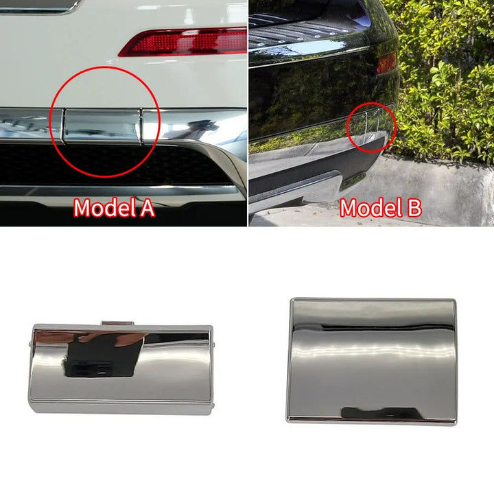 Car Craft Compatible With Mercedes Benz Ml W166 2012-2015 Rear Bumper Tow Hook Towing Tochan Trailer Cover 1668851423 Unpainted Model A - CAR CRAFT INDIA
