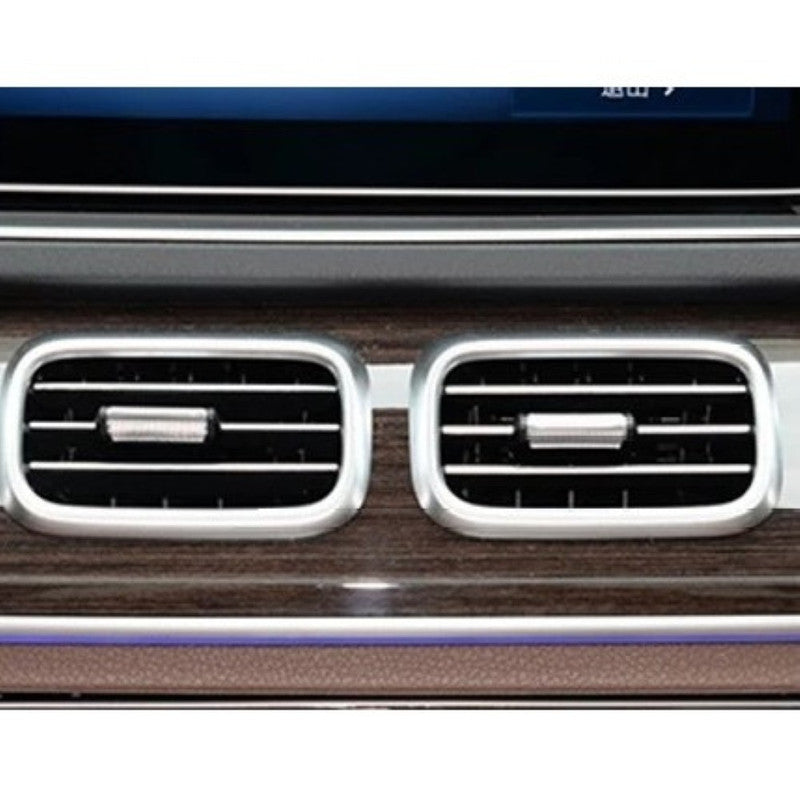 Car Craft Compatible With Mercedes Benz Gle Gls W167 2019-2025 Car Dashboard Ac Vent Grille Outlet Clip Slider Trim Repair Kit 1678304102-b Centre B 3 Silver Strip