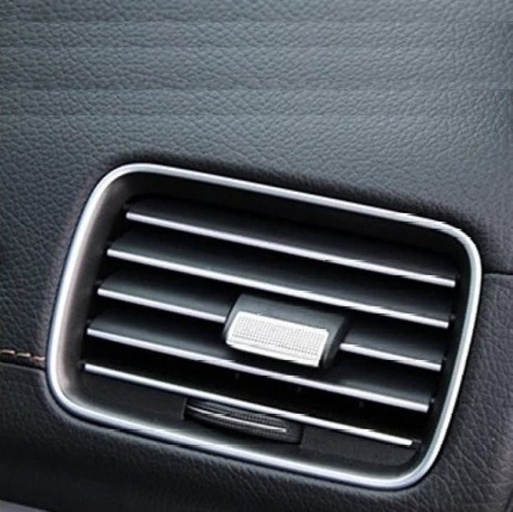 Car Craft Compatible With Mercedes Benz Gle Gls W167 2019-2025 Car Dashboard Ac Vent Grille Outlet Clip Slider Trim Repair Kit 1678304402-1-b Left B 4 Silver Strip