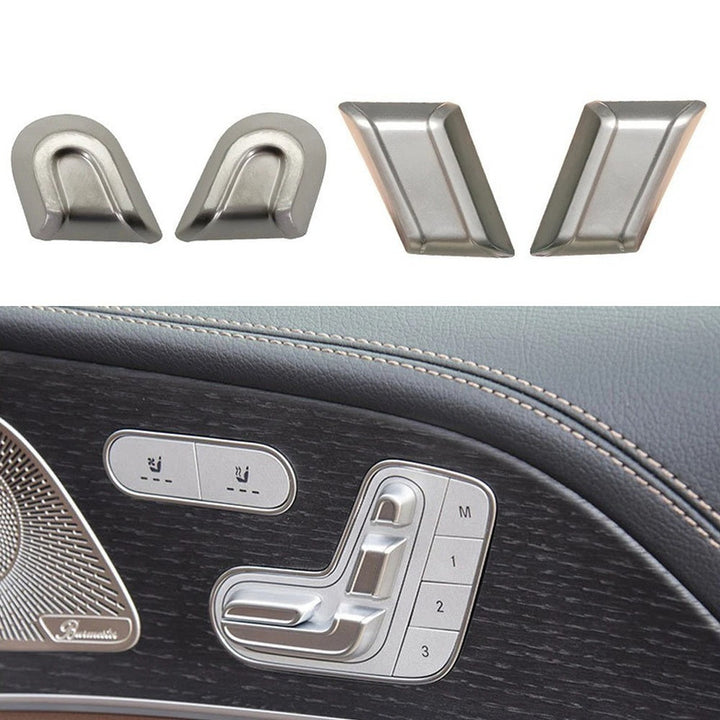 Car Craft Compatible With Mercedes Benz Gls Gle W167 X167 2020-2025 Car Seat Adjustment Switch Button Headrest Button Cover 1679059100-1 Right 1 - CAR CRAFT INDIA