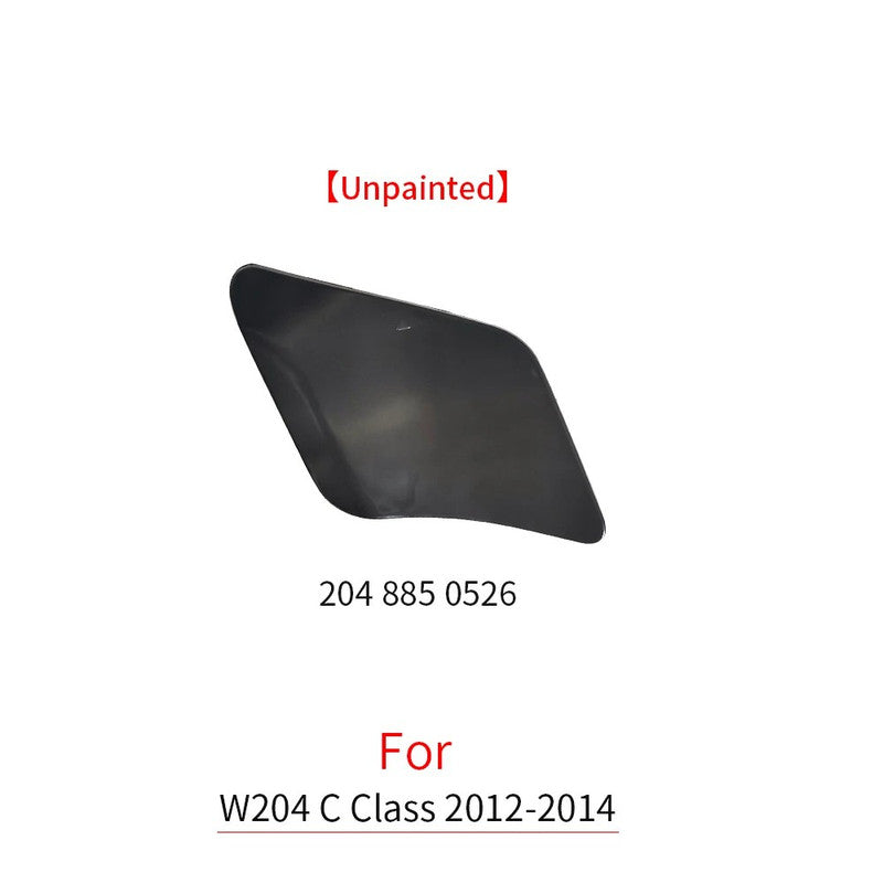 Car Craft Compatible With Mercedes Benz C Class W204 Lci 2011-2014 Front Bumper Tow Hook Towing Tochan Trailer Cover 2048850526 Unpainted - CAR CRAFT INDIA
