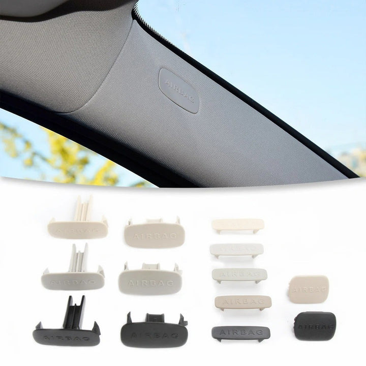 Car Craft Compatible With Mercedes Benz C Class W205 C205 2015-2021 A Piller Airbag Srs Decorative Cover Cap Trim 20569202211b88 White Left CC-8958