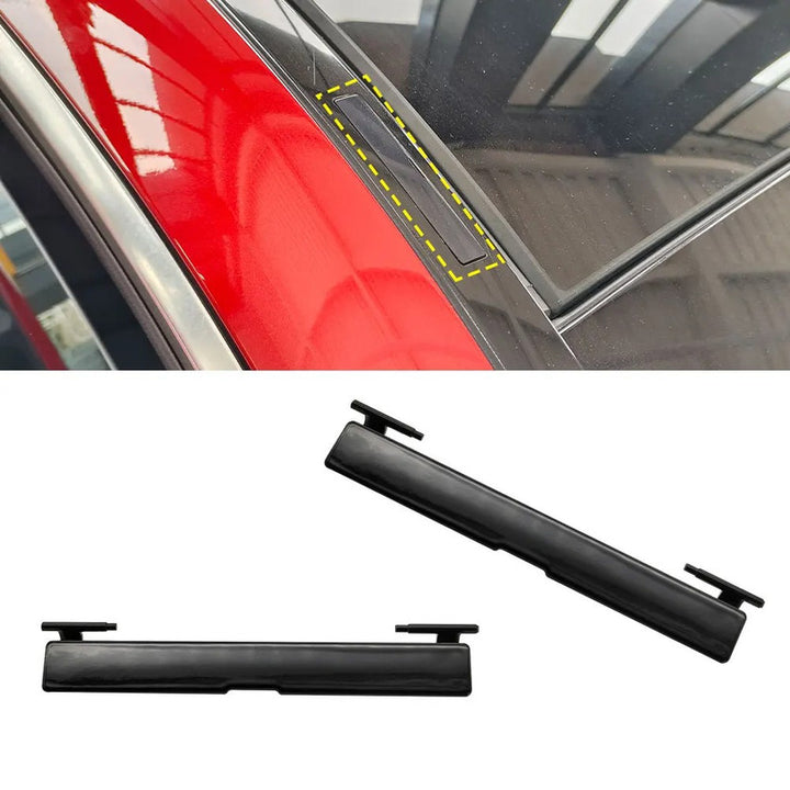 Car Craft Compatible With Mercedes Benz C Class W205 2015-2021 Glc W253 X253 2016-2022 Car Roof Rail Molding Trim Luggage Rack Cover Plate 2057504100 Unpainted - CAR CRAFT INDIA