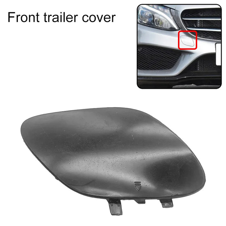 Car Craft Compatible With Mercedes Benz C Class W205 2015-2019 Amg Sport Front Bumper Tow Hook Towing Tochan Trailer Cover 2058850724 Unpainted - CAR CRAFT INDIA