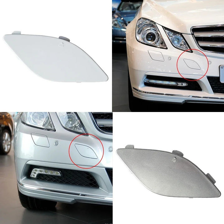 Car Craft Compatible With Mercedes Benz E Class Coupe W207 2009-2013 Front Bumper Tow Hook Towing Tochan Trailer Cover 2078850123 Unpainted - CAR CRAFT INDIA