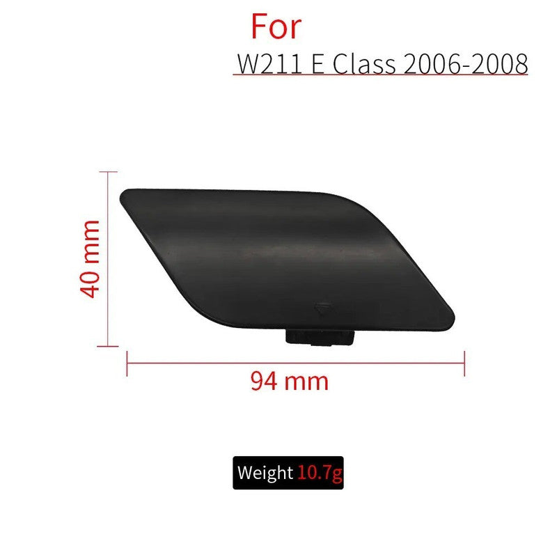Car Craft Compatible With Mercedes Benz E Class Lci W211 2006-2008 Front Bumper Tow Hook Towing Tochan Trailer Cover 2118851022 Unpainted - CAR CRAFT INDIA