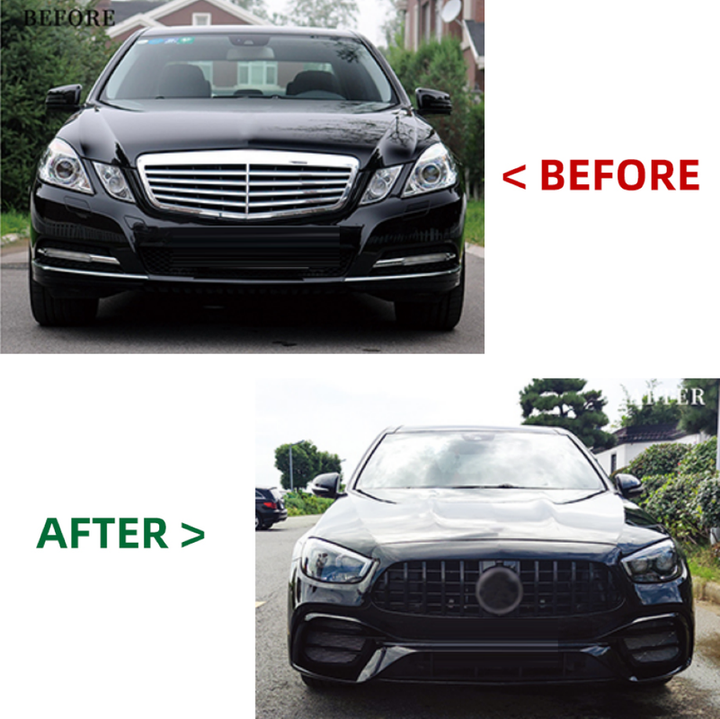 Car Craft Compatible With Mercedes Benz E Class W212 2009-2013 To W213 Lci 2021+ Amg 63 Upgrade Facelift Conversion Bodykit Bumper Hood Headlight Taillight