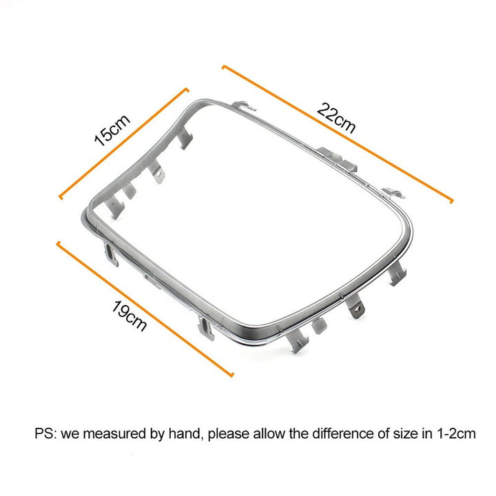 Car Craft Compatible With Mercedes Benz E Class W213 W238 2016-2023 Cls Class W257 2018-2023 Car Center Console Cup Drink Holder Box Chrome Decorative Cover Trim Frame 2136830600 2136830500 2136830900 CC-7843 - CAR CRAFT INDIA
