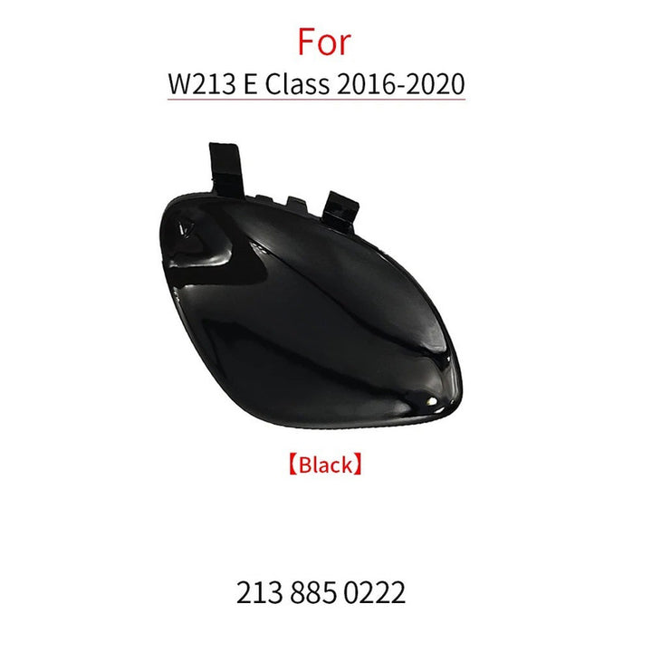 Car Craft Compatible With Mercedes Benz E Class W213 2017-2020 Front Bumper Tow Hook Towing Tochan Trailer Cover 2138850222-1 Unpainted - CAR CRAFT INDIA