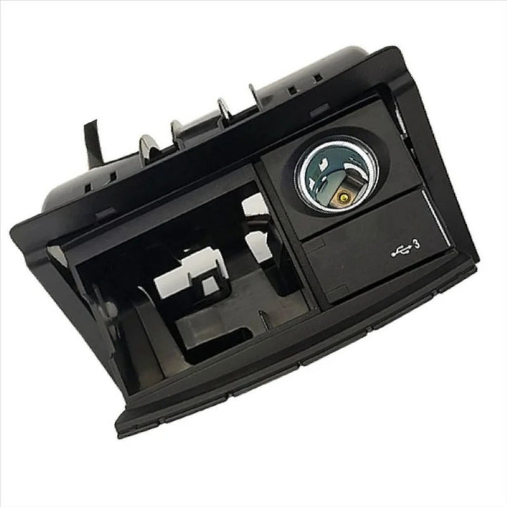 Car Craft Compatible With Mercedes Benz E Class W213 2017-2020 Rear Back Row Ashtray Liner Box Coin Box Storage Box Assembly 2136808204 - CAR CRAFT INDIA
