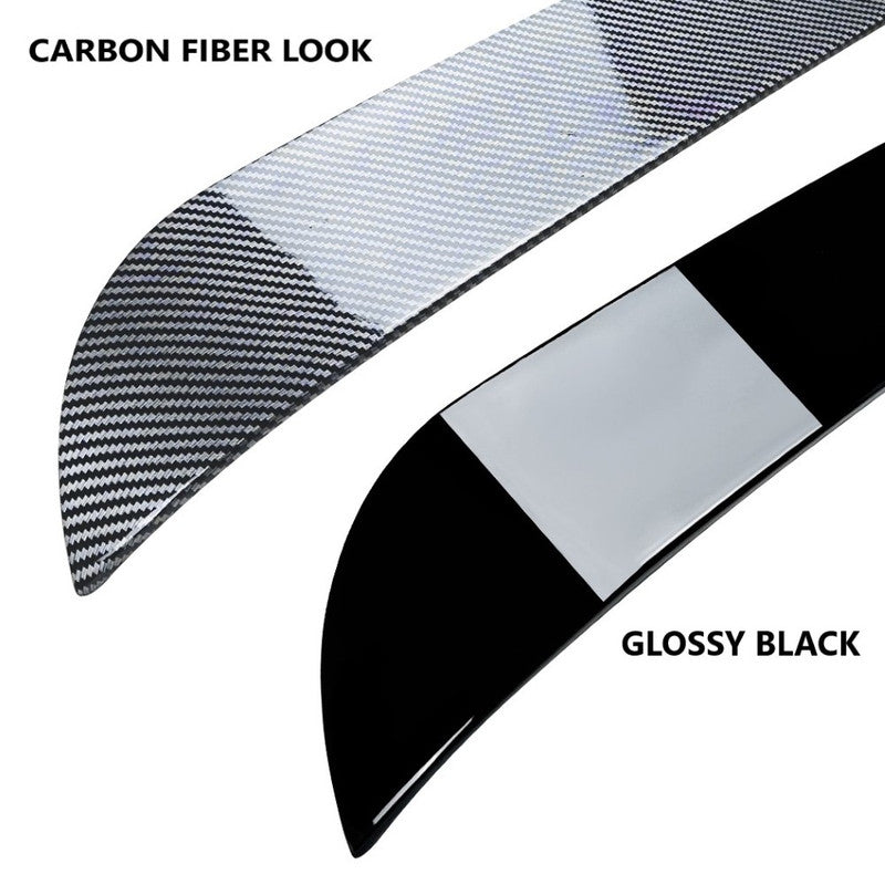 Car Craft Compatible With Mercedes Benz E Class W214 2024+ Rear Trunk Boot Wing Lip Roof Spoiler Carbon Fiber Look Zst-662 Cf