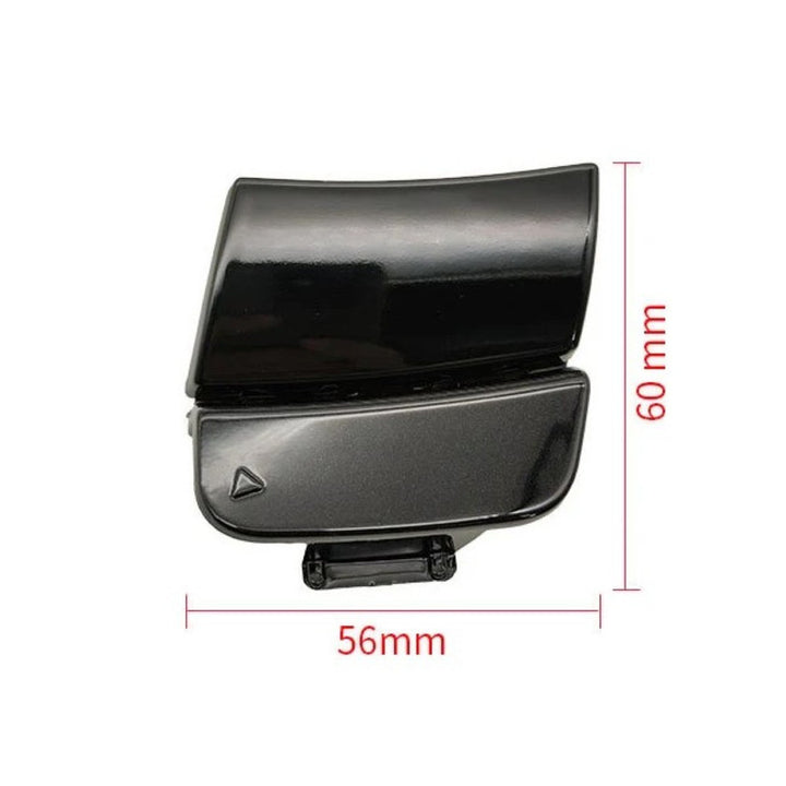 Car Craft Compatible With Mercedes Benz E Class W214 2024-2026 Front Bumper Tow Hook Towing Tochan Trailer Cover 2148853502 Unpainted - CAR CRAFT INDIA