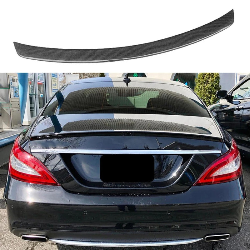 Car Craft Compatible With Mercedes Benz Cls W219 2012-2017 Rear Trunk Wing Boot Lip Spoiler Amg Style Ar-benz-041 Gb Glossy Black CC-8572 - CAR CRAFT INDIA