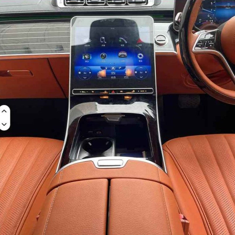 Car Craft Compatible With Mercedes Benz S Class W221 2006-2014 Upgrade Maybach Interior Kit Facelift To W223 Lci Dashboard Steering Player Console Recliner Seats 1:1