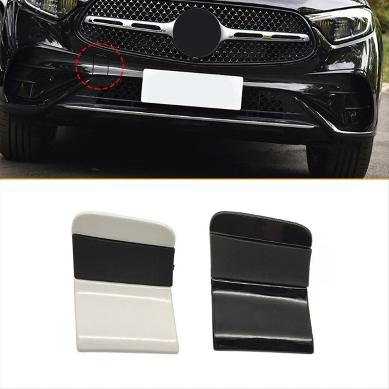 Car Craft Compatible With Mercedes Benz Glc W254 X254 2024+ Front Bumper Tow Hook Towing Tochan Trailer Cover 2548851801 Unpainted - CAR CRAFT INDIA