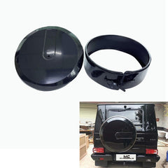 Car Craft Compatible With Mercedes Benz W463 W464 2007-2024 G63 G Wagon Rear Car Spare Wheel Tyre Cover - CAR CRAFT INDIA